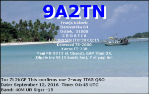 DXCC 497 - Croatia