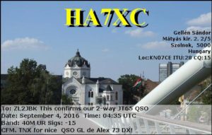 DXCC 239 - Hungary